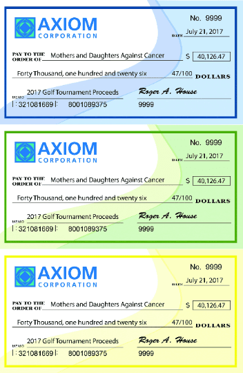 Giant Check - Oversize Check - Novelty Check - Printed Oversized Check