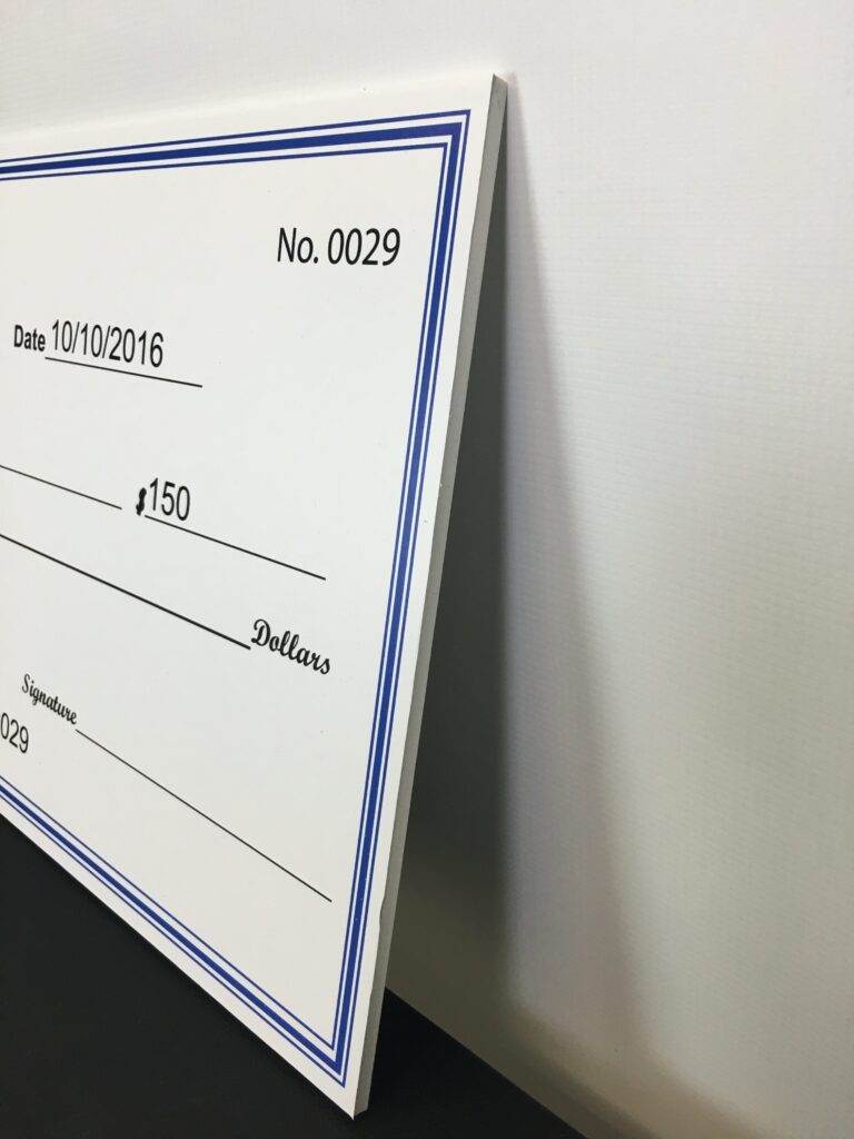 Giant Pvc Checks
