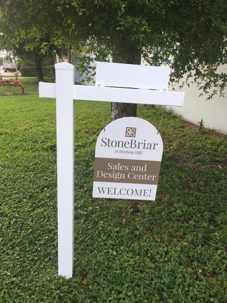 Shaped Real Estate Signs (2)