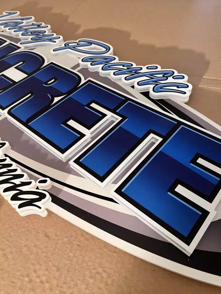 Layred 3D Acrylic Shaped Sign (7)