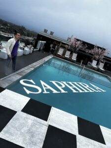 custom floating pool letters in Miami Hardrock (3)