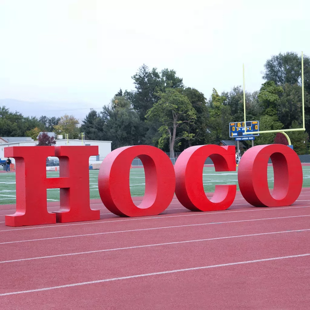 Custom Standing Foam Letters