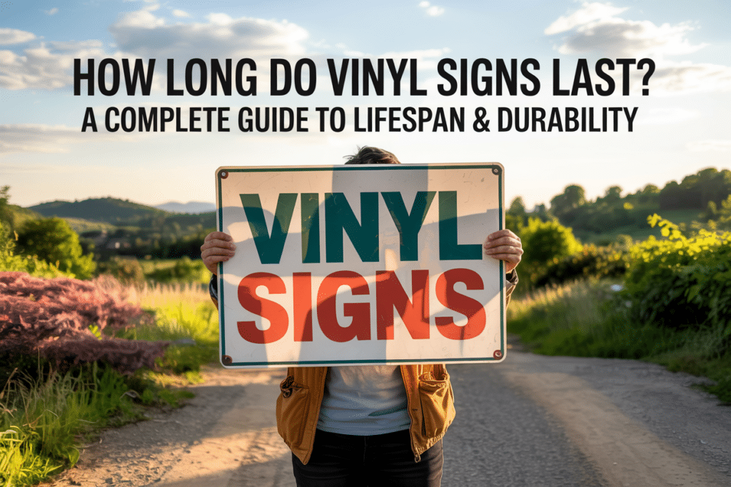How Long Do Vinyl Signs Last? A Complete Guide To Lifespan &Amp; Durability