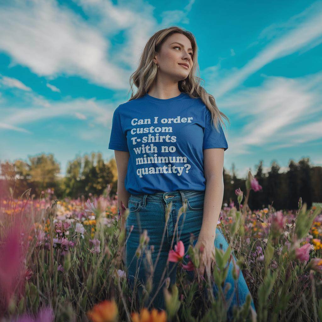 Can I Order Custom T-Shirts With No Minimum Quantity? Can I Order Custom T-Shirts With No Minimum Quantity?