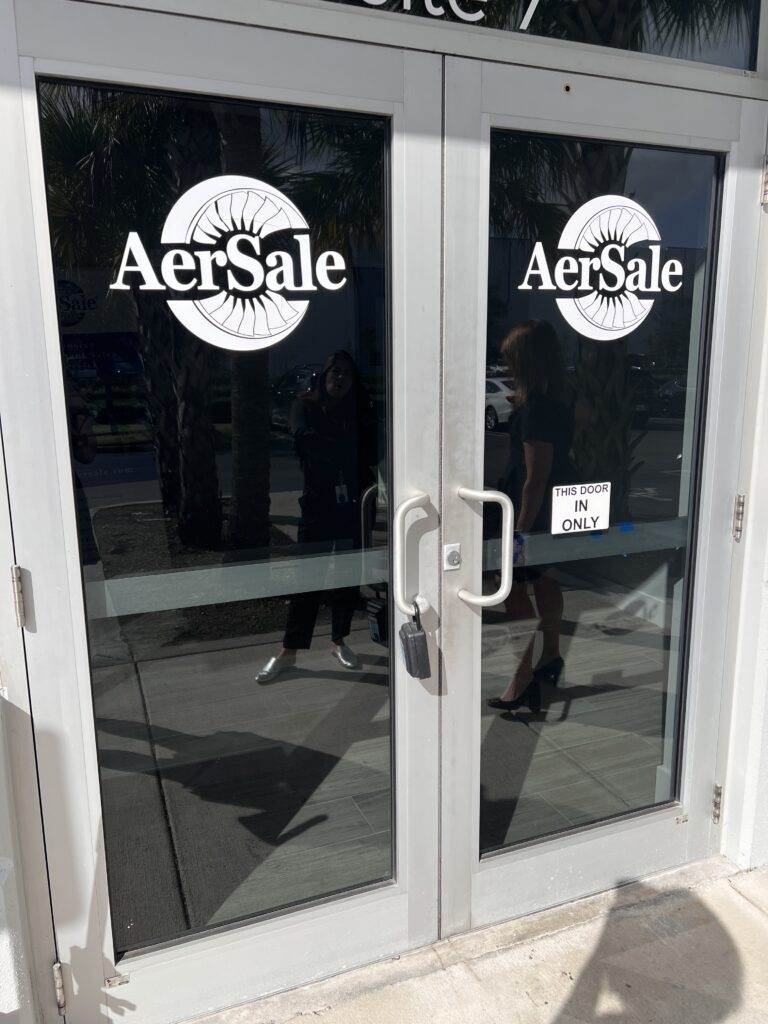 Aviation Door Decals