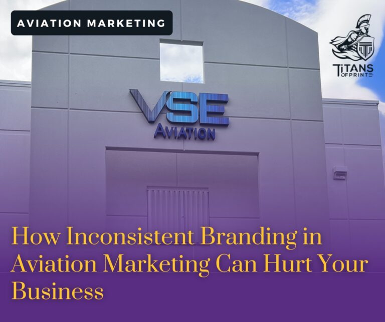 How Inconsistent Branding in Aviation Marketing Can Hurt Your Business