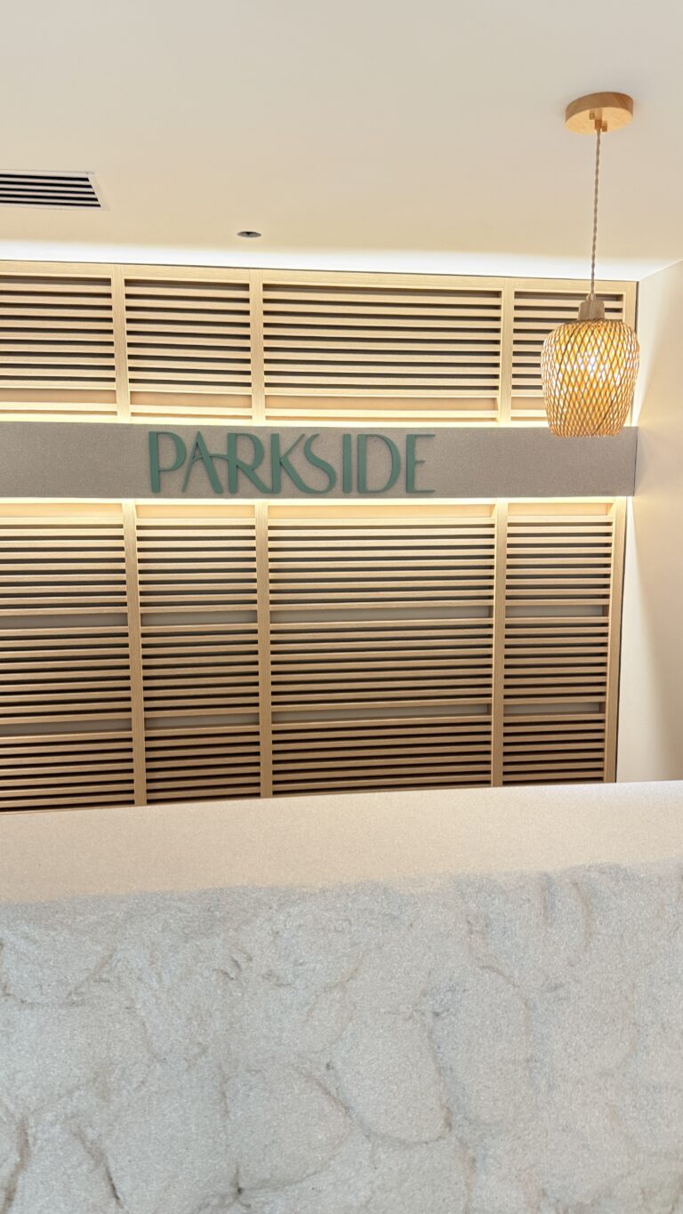 Miami Sales Office Reception Sign For Parkside Brickell