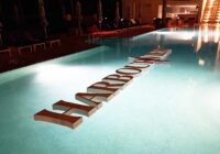 Custom Floating Pool Letters
