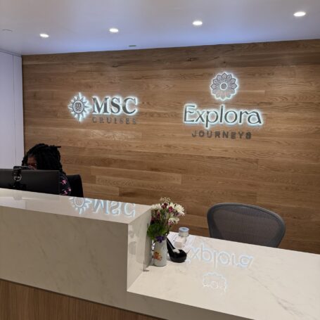 Cruise Line Signage